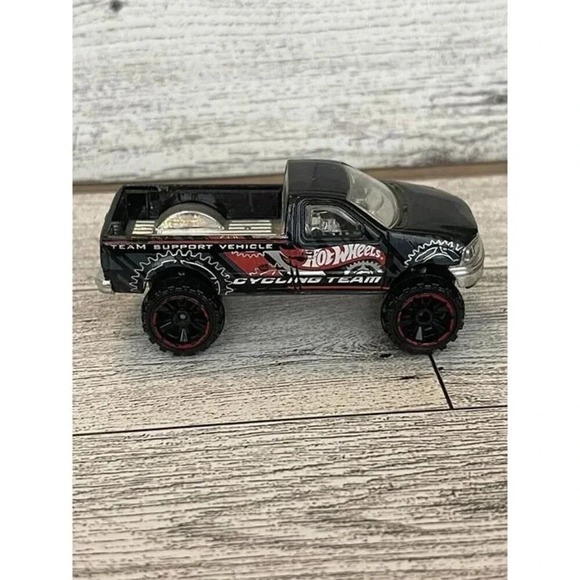Vintage VTG 1997 Ford F-150 Cycling Team Hot Wheels 1996 Mattel - Picture 1 of 7